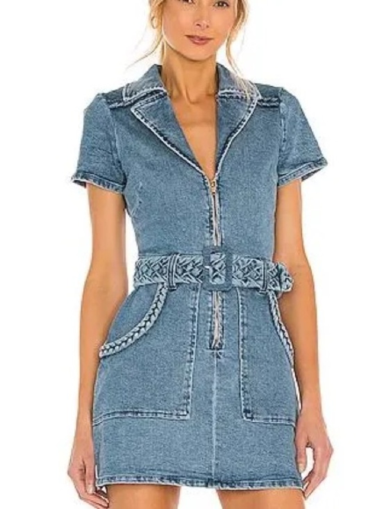 Show Me Your MuMu Dresses & Skirts - SHOW ME YOUR MUMU OUTLAW DRESS IN TIDE